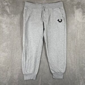 True Religion HS True Jogger Sweatpants Mens XL Gray‎ Streetwear